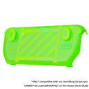 Skull & Co. Front Cover for Steam Deck GripCase - Neon Green