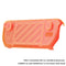 Skull & Co. Front Cover for Steam Deck GripCase - Neon Orange