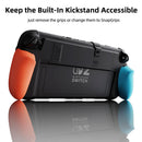 Savage Raven by Skull & Co. NeoGrip Bundle for Nintendo Switch 2 (including MaxCarry Case) – Black