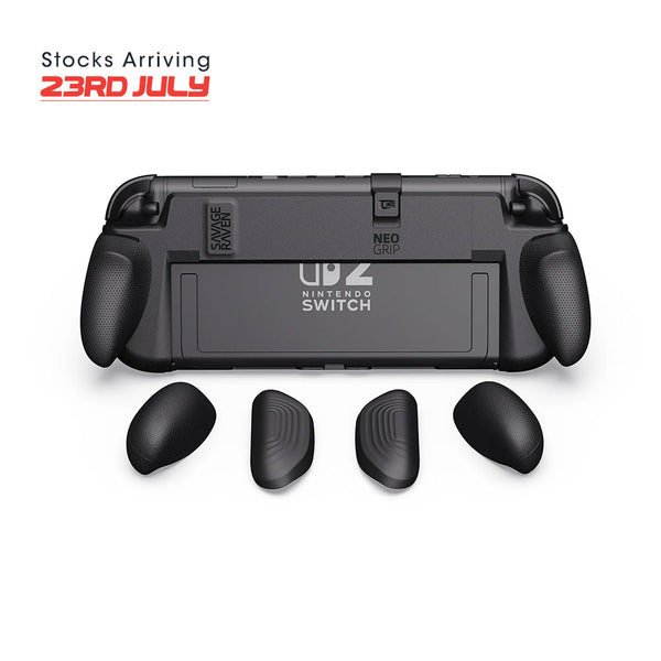 Savage Raven by Skull & Co. NeoGrip for Nintendo Switch 2 – Black
