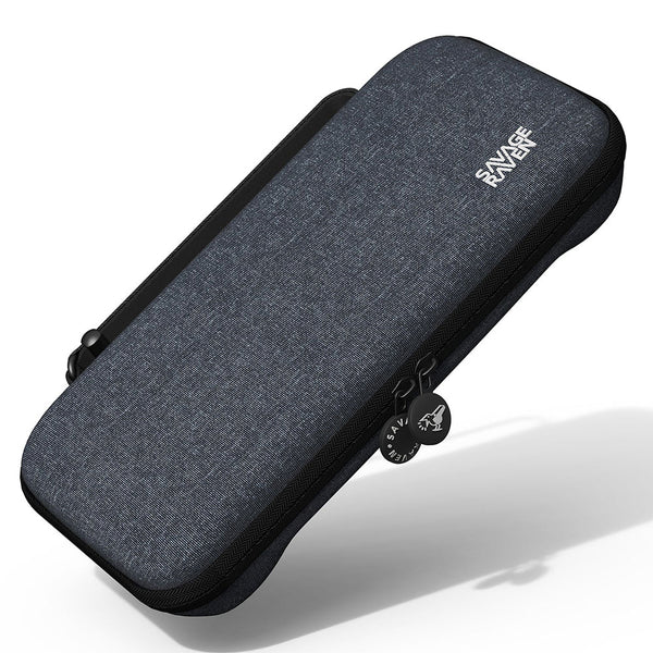 Savage Raven by Skull & Co. EDC Carrying Case for Nintendo Switch 2 with Stand Grip – Denim