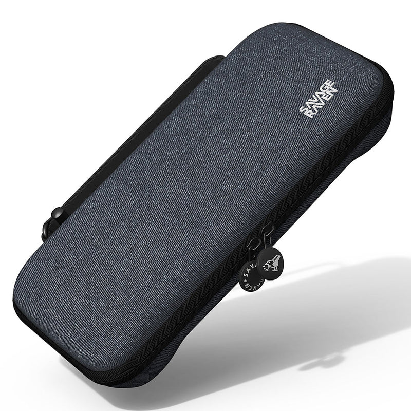Savage Raven by Skull & Co. EDC Carrying Case for Nintendo Switch 2 with Stand Grip – Denim