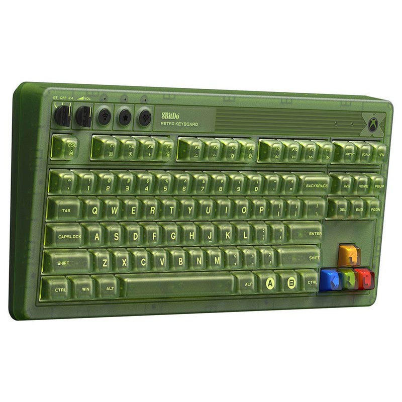 8BitDo Retro 87 Mechanical Keyboard - Xbox Edition