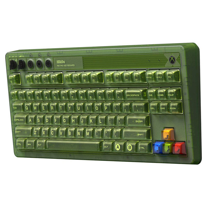 8BitDo Retro 87 Mechanical Keyboard - Xbox Edition