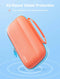 JSAUX Colorful Ultra-thin Carrying Case for Switch 2 – Orange