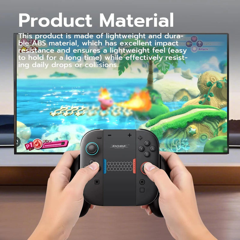 DOBE Horn-shaped Controller Grip for Nintendo Switch 2 Joy-con Controllers-Black(TNS-3177B)