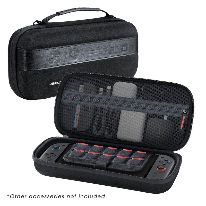 JSAUX MegaCarry Case for Nintendo Switch 2 – Black