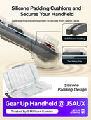 JSAUX Shock-Absorbent Storage Case for Nintendo Switch 2 – Clear