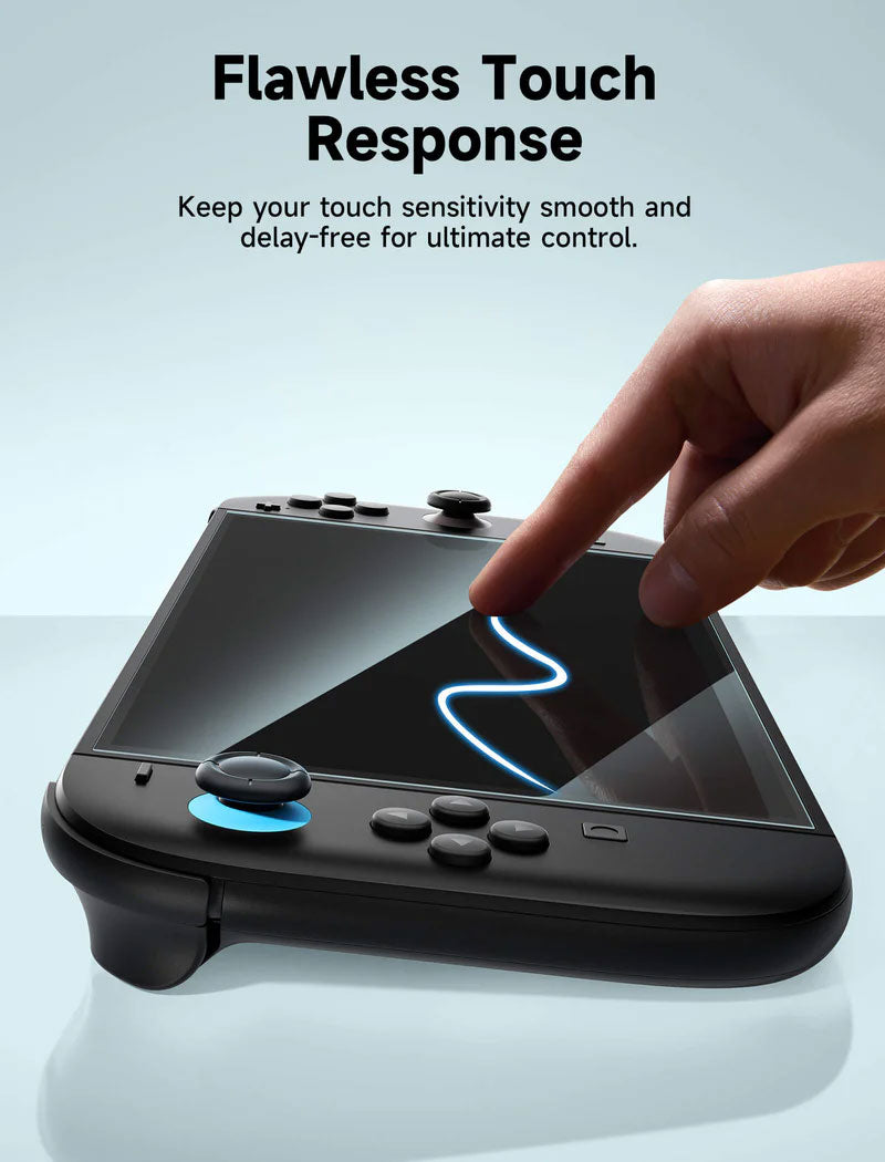 JSAUX HD Tempered Glass Screen Protector for Nintendo Switch 2 (2 PACK)
