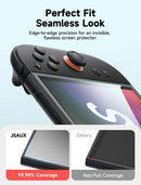 JSAUX HD Tempered Glass Screen Protector for Nintendo Switch 2 (2 PACK)