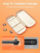 JSAUX Colorful Ultra-thin Carrying Case for Nintendo Switch 2 – Black