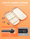 JSAUX Colorful Ultra-thin Carrying Case for Nintendo Switch 2 – Black