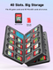 JSAUX Game Card Case 40 for Switch 2 – Black