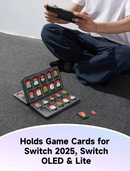 JSAUX Game Card Case 40 for Switch 2 – Black