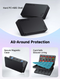 JSAUX Game Card Case 40 for Switch 2 – Black