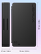 JSAUX Game Card Case 40 for Switch 2 – Black