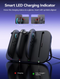 JSAUX Joy-Con Portable Charging Station for Switch 2