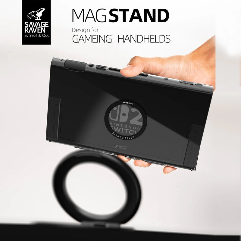 Savage Raven Skull & Co. MagStand – Black
