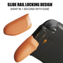 Savage Raven by Skull & Co. StandGrip Bundle for Nintendo Switch2 (including EDC Carrying Case) - Neon Blue & Red