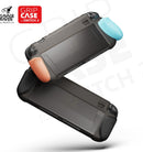 Savage Raven by Skull & Co. GripCase Bundle for NS2(including MaxCarry Case) - Neon Blue & Red