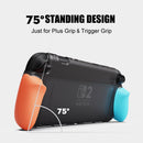 Savage Raven by Skull & Co. GripCase Bundle for NS2(including MaxCarry Case) - Neon Blue & Red