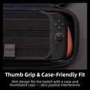 Savage Raven by Skull & Co. GripCase Bundle for NS2(including MaxCarry Case) - Neon Blue & Red