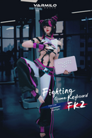 Varmilo (FK2) Fight King 2 Arcade Controller (PC) – Pink