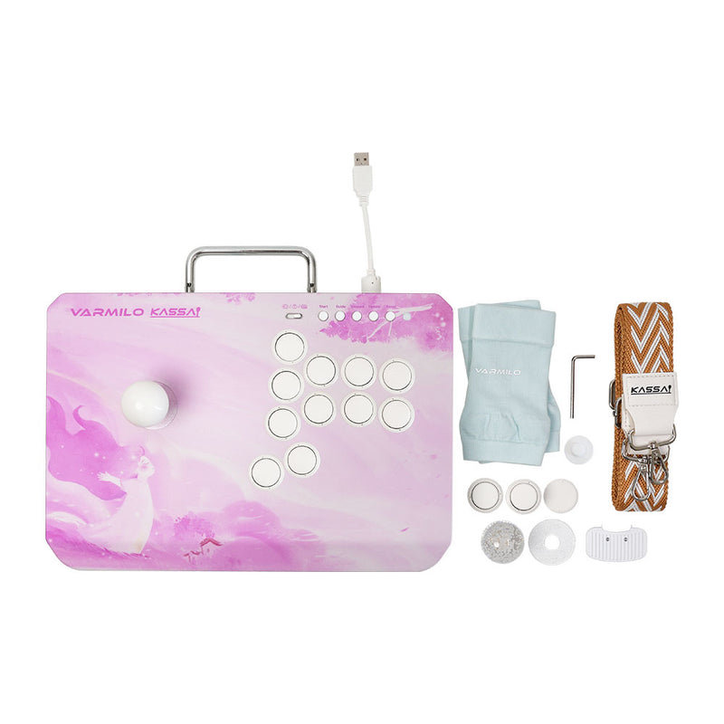 Varmilo Kassai Arcade Stick Controller Pro (PC/PS4/PS5) – Sakura