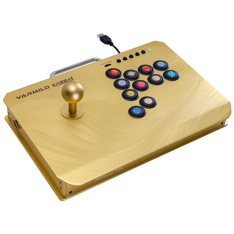 Varmilo Kassai Arcade Stick Controller (PC) - Golden Cosmos - Limited Edition