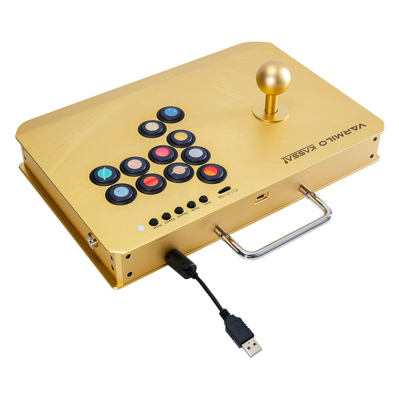 Varmilo Kassai Arcade Stick Controller Pro (PC/PS4/PS5) - Golden Cosmos - Limited Edition