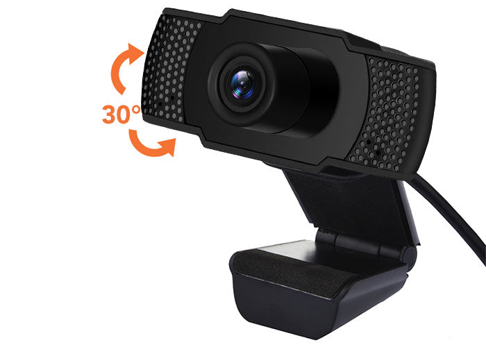Elinz Full HD 1080P Webcam Laptop Desktop PC Digital Web Camera Noise Cancelling Mic USB 2.0 30FPS