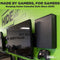 HIDEit X1X Xbox One X Vertical Wall Mount Bracket (Black) - Controller Bundle