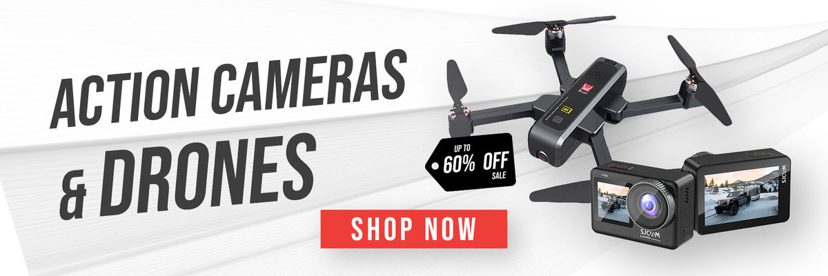 Action Camera & Drones - Up to 60%Off Sale