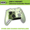 HIDEit Uni-MW | Adjustable Xbox 360 + Xbox One + Xbox One Slim Wall Mount (Black) - Controller Bundle