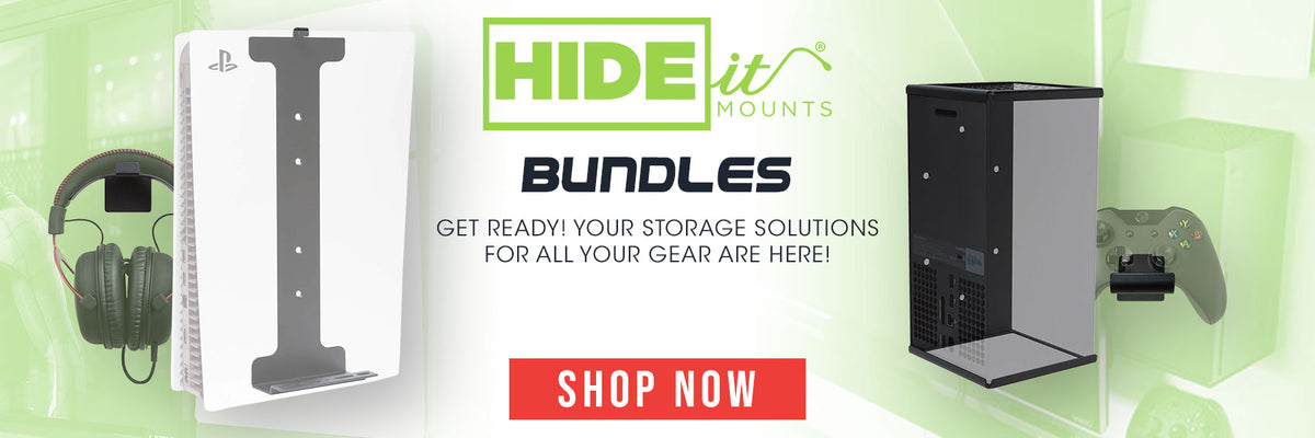 HIDEit Mount Bundles for Your Storage Solutions | GAMORY Mount Bundles