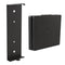 HIDEit 4S PlayStation 4 Slim (PS4 Slim) Vertical Wall Mount Bracket (Black) - Dual Controller Bundle