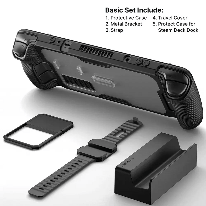 JSAUX ModCase for Steam Deck - PC0104 Basic Set