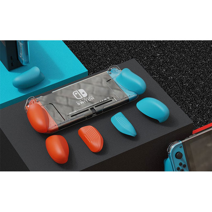 Skull & Co. GripCase Crystal for Nintendo Switch - Grey
