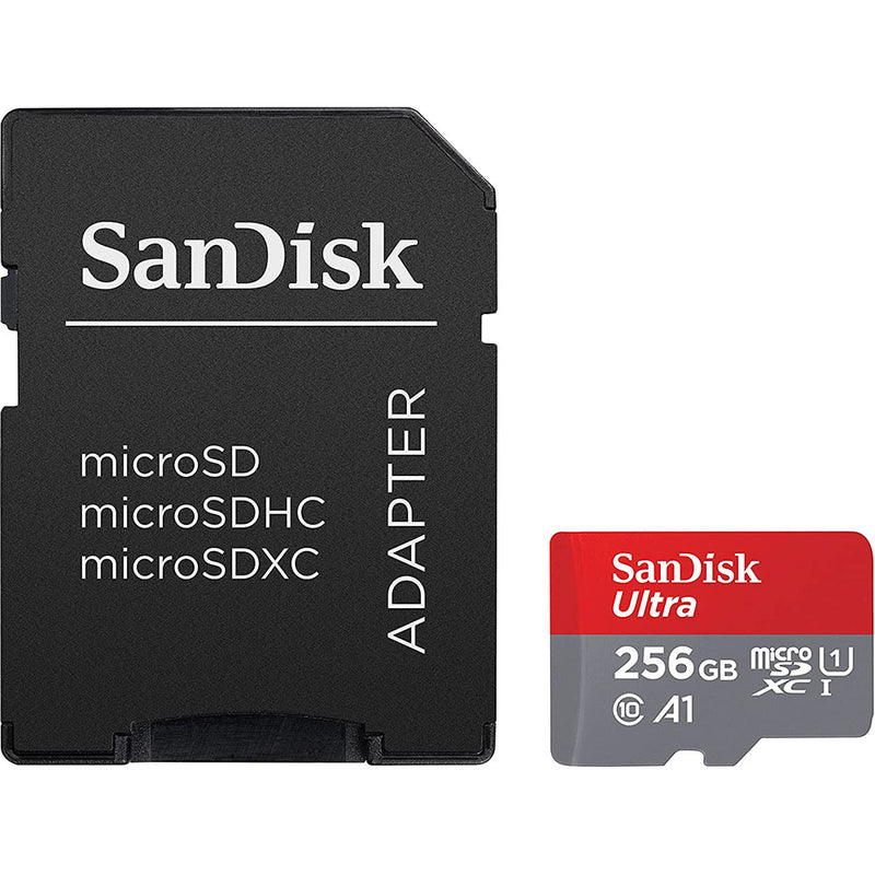 SanDisk Ultra microSDXC 256GB UHS-I Class 10 Memory Card 100MB/s