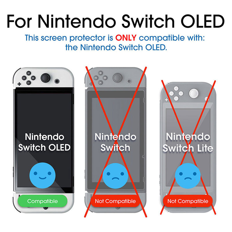 Tempered Glass Screen Protector for Nintendo Switch OLED