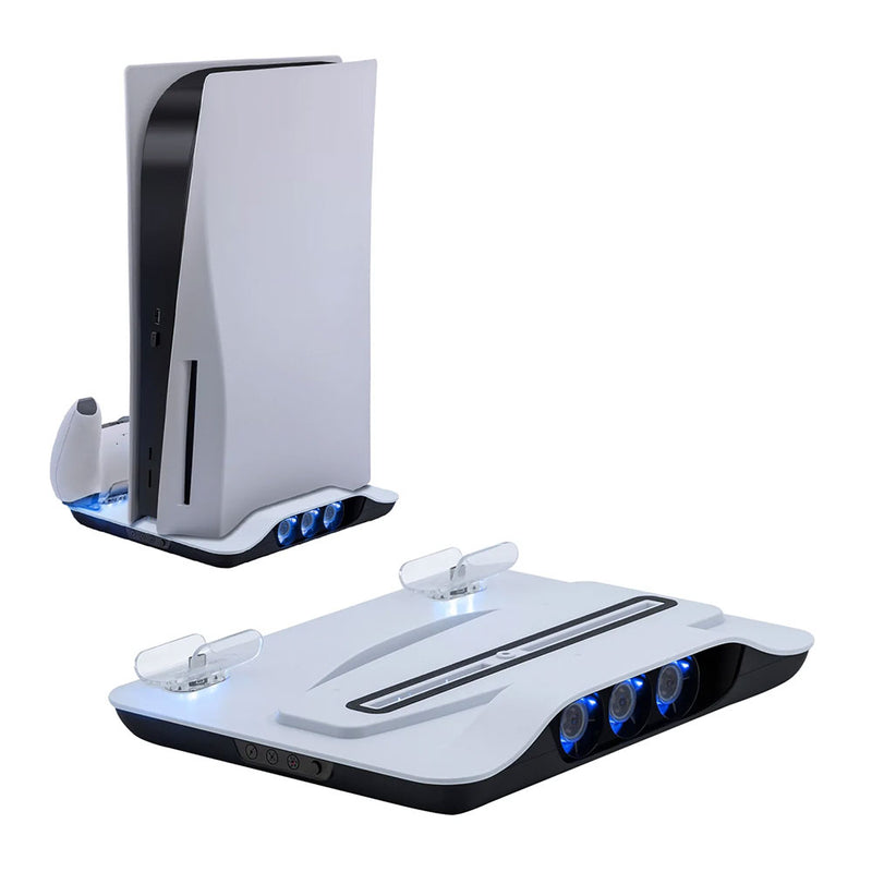 Dobe Multifunctional Cooling Stand with Charging for PS5 - White