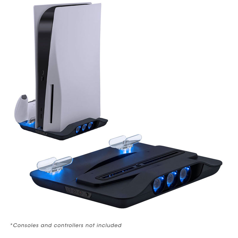 Dobe Multifunctional Cooling Stand with Charging for PS5 - Black