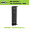 HIDEit 4S PlayStation 4 PS4 Slim Vertical Wall Mount Bracket Pro Bundle (Black)