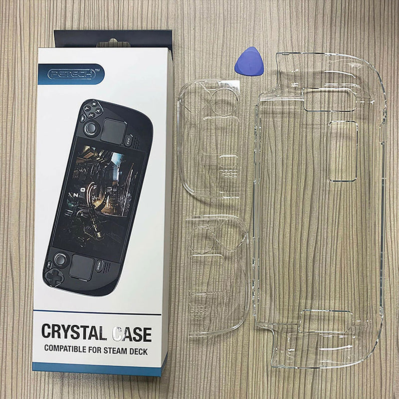 Protective Crystal Hard Case for Steam Deck - Transparent (GP-806)