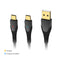 Dobe 3M Type-C USB Charging Cable with Indicator for PS5/NS Pro/Xbox Controller(TY-18179)
