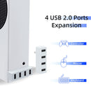 4 Ports USB Hub 2.0 for Xbox Series S-White(XS01)