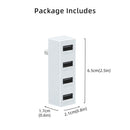 4 Ports USB Hub 2.0 for Xbox Series S-White(XS01)