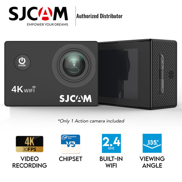 SJCAM SJ4000 Air WiFi Action Camera Waterproof Underwater Sports Cam HD 1080P 60FPS Interpolated 4K