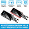 Maxxlee 20000mAh Powerbank Built-in 3 Cables High Capacity Battery Charger for Android iPhone