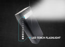 Maxxlee 30000mAh Super Fast Charging Dual USB Torch Light Portable Battery Charger Power Bank